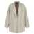 Emporio Armani Emporio Armani Cotton Single-Breasted Blazer BEIGE