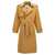 Burberry Burberry Double-Breasted Long Trench Coat Beige