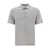 Brunello Cucinelli Brunello Cucinelli "Faux Layering" Polo Shirt GREY