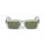 Off-White Off-White Arrows Motif Glasses GRIGIO E VERDE