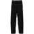 LEMAIRE LEMAIRE Cotton belted carrot trousers BLACK