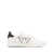 Emporio Armani Emporio Armani Logo Leather Sneakers WHITE