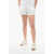 Balenciaga Brushed Cotton Shorts With Elastic Waistband White