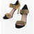 Dior Studded Couture Choc Sandals Heel 9 Cm Black