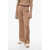 Chloe Ribbed Cashmere Blend Palazzo Pants Beige
