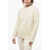 Chloe Crew Neck Pure Cashmere Sweater White