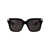 Alexander McQueen Alexander McQueen SUNGLASSES 001 BLACK BLACK GREY