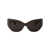 Balenciaga Balenciaga Sunglasses 004 BROWN BROWN GREY