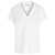 Brunello Cucinelli BRUNELLO CUCINELLI Stretch cotton jersey T-shirt with precious neckline WHITE