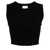Loulou Studio LOULOU STUDIO CROPPED TOP CLOTHING BLACK