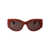 Gucci Gucci Sunglasses 002 BURGUNDY BURGUNDY BROWN