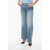 MOTHER Stretch Denim The Roller Bootcut Jeans 32Cm Blue