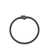 Alexander McQueen Alexander McQueen Skull Rubber Bracelet Black