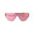 Alexander McQueen Alexander McQueen Sunglasses 004 SILVER IVORY PINK