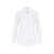 Thom Browne White Shirt With Pointed Collar And Logo Patch In Cotton Woman WHITE