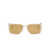 Off-White OFF-WHITE Yoder rectangle-frame sunglasses GOLD GOLD MIRROR
