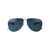 Saint Laurent Saint Laurent Eyewear Sunglasses 003 SILVER SILVER BLUE