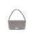 Self-Portrait SELF-PORTRAIT SILVER DIAMANTE SMALL HOBO BAG BAGS SILVER