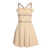 Alberta Ferretti Beige dress with studs Beige