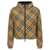 Burberry Crop check reversible jacket Beige