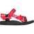 ARIZONA LOVE Trekky Paisley Print Sandals RED