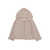 TEDDY & MINOU Knitted sweater for girls Brown