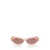 Prada Prada Eyewear Sunglasses TRANSPARENT PEACH