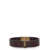 Saint Laurent SAINT LAURENT CASSANDRE LEATHER BRACELET BROWN