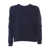 TEN-C Blue sweatshirt with pockets Blue