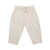One More In The Family Cream trousers Beige