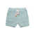 One More In The Family Light blue Bermuda shorts Gray