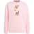 Baron Filou Sweatshirt with teddy print Pink