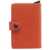 Secrid Card holder in leather Orange