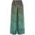 Pierre Louis Palazzo trousers with print Green