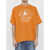 MONCLER X ROC NATION Logo T-Shirt ORANGE