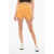 American Vintage Cumin Shorts With Elasticated Waistband Yellow