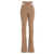 ANDREĀDAMO	 Cut out pants with lacing Beige