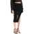 A. ROEGE HOVE Ara Midi Skirt BLACK