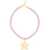 Timeless pearly Necklace With Charm PINK