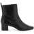 CAREL Leather Ankle Boots BLACK