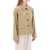 SKALL STUDIO Short Cotton Waterproof Jacket Named Petra In Italian DARK BEIGE