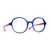 BLUSH Blush  By Caroline Abram Bisou Eyeglasses 1013 BLUE