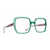 CAROLINE ABRAM Caroline Abram  Kacey Eyeglasses 262 GREEN/ PURPLE