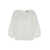 FARM RIO White Blouse With Puffed Sleeves In Techno Fabric Woman WHITE