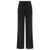 F.IT F.It Tailored Trousers With Pressed Crease Black