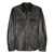 SANTORO SANTORO LEATHER OUTERWEARS BLACK