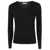 Goes Botanical Goes Botanical Long Sleeves V Neck Sweater Clothing Black