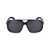 EYEWEAR BY DAVID BECKHAM DAVID BECKHAM Sunglasses BLACK DARK RUTHENIUM