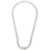 DARKAI Darkai Mini Prong Pave Necklace Accessories WHITE