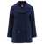 INES DE LA FRESSANGE Ines De La Fressange "Serafine" Coat BLUE